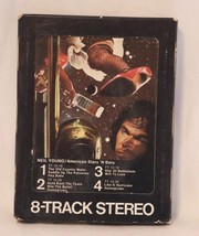 Neil Young 8-Track Tape Album American Stars &#39;N Bars 1977 Reprise Record... - £7.72 GBP