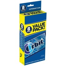 ORBIT Peppermint Sugarfree Chewing Gum Bulk, 8 Packs of 14-Pieces, Case of 6 - £57.38 GBP