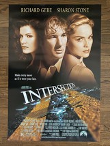 INTERSECTION (1994) Double-Sided 1S Richard Gere, Sharon Stone &amp; L. Davi... - £59.95 GBP