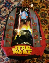 0015 Kids Darth Vader Star Wars Light Saber School Backpack Lucad - £9.50 GBP