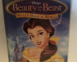 Beauty &amp; The Beast Vhs Tape Belles Magical World Clamshell - $2.97