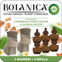 Botanica by  Plug in Scented Oil Starter Kit, 2 Warmers + 6 Refills, Car... - £40.23 GBP