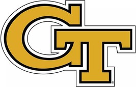 Georgia Tech Yellow Jackets &quot;GT&quot; Decal - £6.80 GBP+