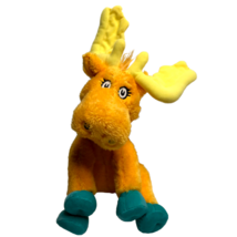 Dr Seuss Thidwick The Big Hearted Moose Plush Kohls Cares Orange Stuffed Toy 12&quot; - £9.68 GBP