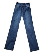 Women&#39;s Stretchy Blue Jeans High Waist 26x28 - £11.84 GBP