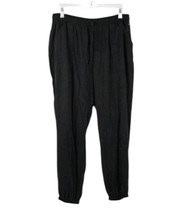 Victoria&#39;s Secret PINK Black Jogger Pant size L - £11.48 GBP