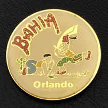 BAHIA Orlando Shriners Gold Tone Masonic Masons Vintage Pin - $10.50