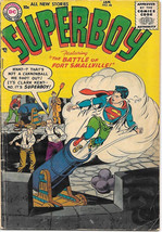 Superboy Comic Book #46 DC Comics 1956 VERY GOOD/VERY GOOD+ - £81.70 GBP
