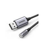 UGREEN USB to 3.5mm Audio Jack, USB A Sound Card Adapter Support Mic TRR... - £12.76 GBP