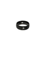 Black Comfort Fit Stainless Steel Unisex Band Ring 8mm - $20.37 CAD