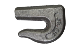 WELD ON GRAB CHAIN HOOKS 3/8&quot; G70 WLL 6,600 BUCKET TRAILER RIGGING 0900104 - €10,01 EUR
