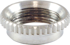 Switchcraft Deep Knurled Nut Replacement for 3-Way Toggle, Nickel - $2.99