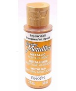 Dazzling Metallics EMPERORS GOLD Metallic finish Acrylic Paint art DecoA... - €14,27 EUR