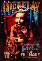 2001 Coldplay Fillmore F438-PO Feb 12 Concert Posters-
show original tit... - $1,238.76 MXN