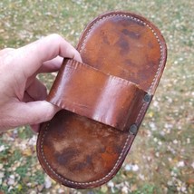 antique vintage leather Horse Brush - $49.99