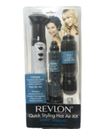 REVLON Quick Styling Hot Air Kit 1500W New Original Pkg Multiple Attachm... - $1,110.38 MXN