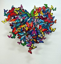 Anna Arshinov Butterflies Small Sculpture Unique Metal 3D Art-
show original ... - £2,118.44 GBP