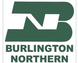 Burlington Northern Railway Railroad Train Sticker Decal R7239 - £1.53 GBP+