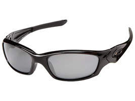 Oakley Straight Jacket POLARIZED Sunglasses 12-935 Polished Black /Black... - £179.10 GBP