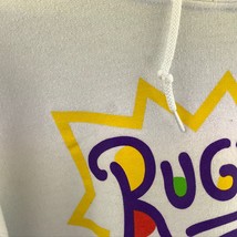 RUGRATS Adult MEDIUM Pullover Hoodie Nickelodeon White Angelica Chuckie Preowned - £11.60 GBP