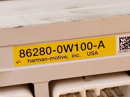 02-06 Es300 Es350 Lexus Mark Levinson Radio Stereo Audio Amplifier 86280-0W100 image 3