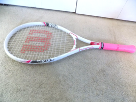 Wilson Hope Tennis Racquet w/Stop Shock Pads 4 1/8&quot; Grip--FREE SHIPPING! - $19.79