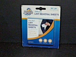Woolite Adhesive Lint Removal Sheets Rare 3 Pack 90 Sheets Total New (z) - $17.81