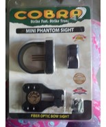 Cobra Mini Phantom Sight Fiber Optic Bow Sight-BRAND NEW-SHIPS N 24 HOURS - €129,78 EUR
