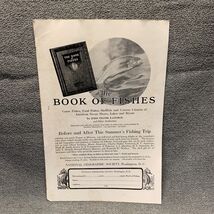National Geographic November 1919 The Book of Fish Vintage Print AdKG - $11.88