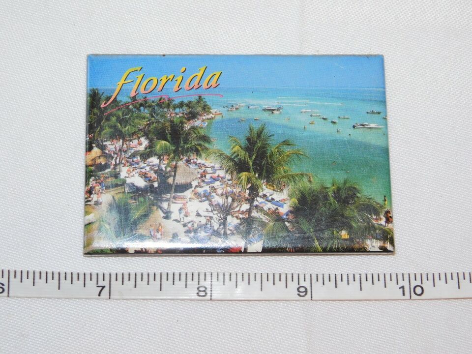 The Postcard Factory Florida MGV-FL40 magnet 2 1/8&quot; X 3&quot; Pre-owned - $10.09