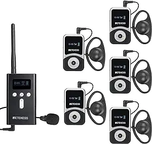 T130S Wirelesstour Guide System, Walking Tour Headsets?Translation Equip... - $352.99