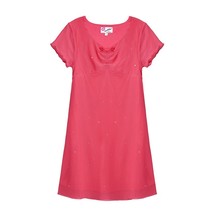 Luv Betsey Short Sleeve Stretch Dress Pink - Girls Size 18 - $189.87 MXN