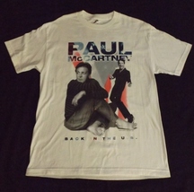 NEW Beatles Paul McCartney Back in the US T-shirt 2002, LARGE - £29.68 GBP