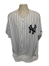 Authentic Majestic New York Yankees Gary Sanchez #24 Adult White Size 52 Jersey - £127.82 GBP