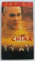 Once Upon a Time in China VHS Movie Starring Jet Li 2000 Columbia Tristar  - £4.62 GBP