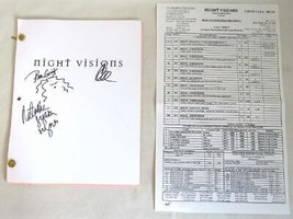 2000 NIGHT VISIONS Shooting Script Signed By Pam Grier &amp; Natasha Gregson... - £38.93 GBP