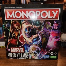 NEW Monopoly: Marvel Super Villains Edition Board Game for Families and ... - £17.88 GBP