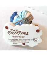 Mary&#39;s Moo Moos Enesco Barn to Ski Figurine 101072 In Box 2000 - £11.80 GBP