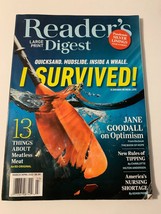 1 Reader&#39;s Digest Large Print Magazine March/April 2022 I Survived! - £1.80 GBP