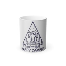 Personalized Camper Van Color Morphing Mug, 11oz Heat-Sensitive Magic Ceramic Co - £14.57 GBP