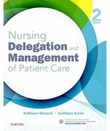 Nursing Delegation and Management of Patient Care [Paperback]   - £31.27 GBP