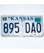 2016 United States Kansas Kingman County Passenger License Plate 895 DA0 - $16.38 CAD