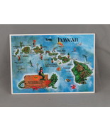 Vintage Postcard - Old Style Map of Hawaii - Movie Supply of Hawaii - $20.58 CAD
