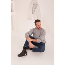 The Panther Black Leather Men Chelsea Boot image 13