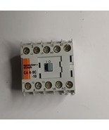 sprecher+schun CA4-9C-10 Non-Reversing 3-Pole Contactor With CT4 Overloa... - $12.00