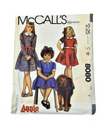 McCall&#39;s ANNIE Musical Sewing Pattern 8080 Girl&#39;s Dress Size 7 Vintage 1... - £5.33 GBP