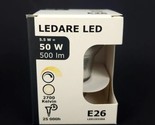 Ikea LEDARE LED 5.5 W 50 W 500 lm 2700 K E26 Bulbs 004.644.86 LED193R6 New - $14.84