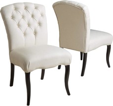 Christopher Knight Home Hallie Dining Chairs, 2-Pcs Set, Linen - $294.92