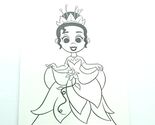 Tiana 2023 Card Fun 1/1 Disney 100 Carnival Series Paper Sketch Card D10... - $9.66