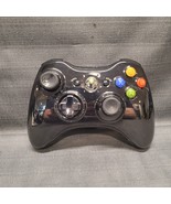 Microsoft Xbox 360 Black Chrome Controller OEM Limited Edition - £31.07 GBP